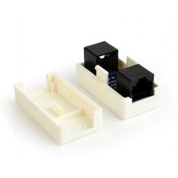 Gembird NCA-LC6-01 Cat. 6 LAN Coupler White