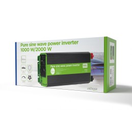 Gembird Energenie 12V Pure sine Wave Car DC-AC Power Inverter 1000W