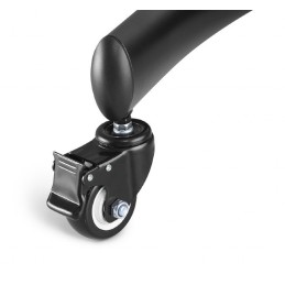 Gembird TVS-100T-02 Height adjustable TV floor stand with caster wheels 60"-100" Black