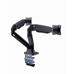 Gembird MA-DA2-03 Full-motion desk 2-display mounting arm 17”-35” Black
