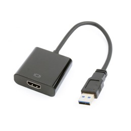 Gembird A-USB3-HDMI-02 USB to HDMI display adapter Black