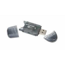 Gembird FD2-SD-1 USB mini Card Reader Transparent