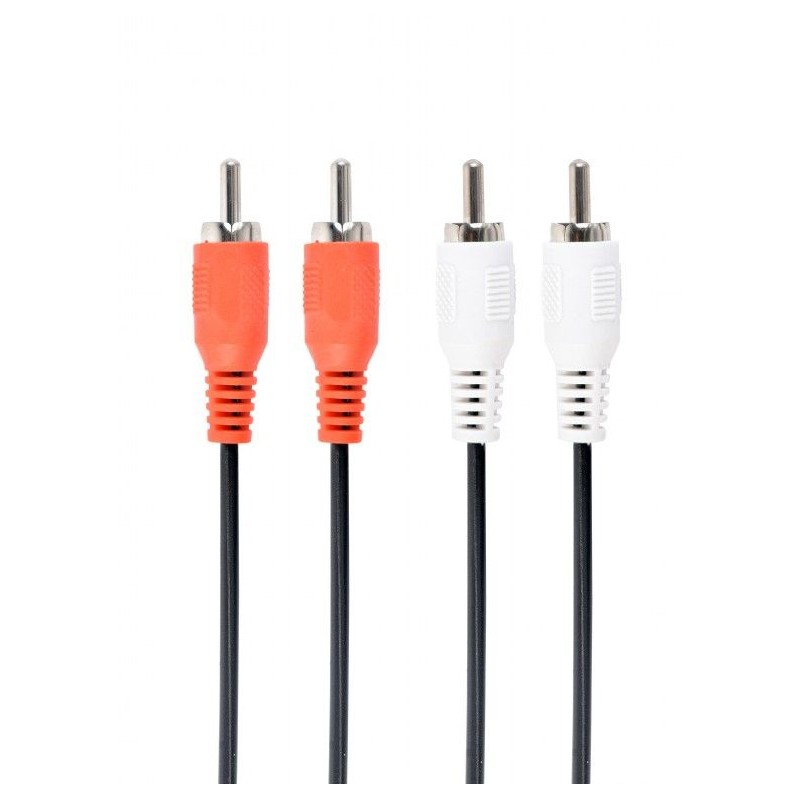 Gembird CCA-2R2R-6 RCA stereo audio cable 1,8m