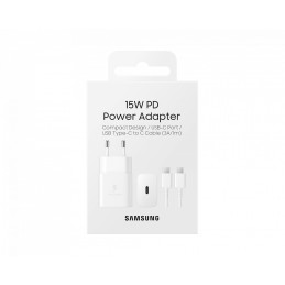 Samsung 15W PD Power Adapter White