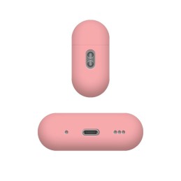 FIXED Ultravékony szilikon tok Apple Airpods Pro 3-hoz, rózsaszín
