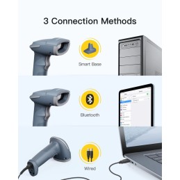 Inateck BCST-54 Vonalkódolvasó Blue