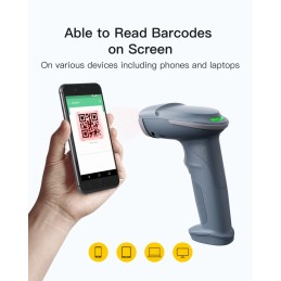 Inateck BCST-54 Vonalkódolvasó Blue