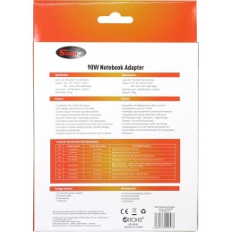 Inter-Tech Sinan UB-90HB 15-20V / 6A 90W univerzális hálózati notebook töltő