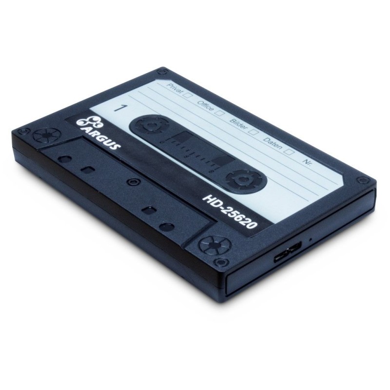 Inter-Tech HD-25620 2.5" back to the 80"s. Black