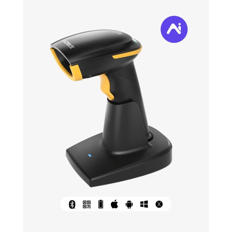 Inateck BCST-36 Vonalkódolvasó Black