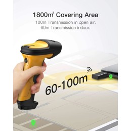 Inateck P6 Vonalkódolvasó Yellow