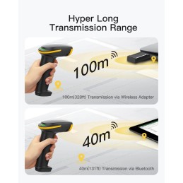 Inateck BCST-23 Vonalkódolvasó Black