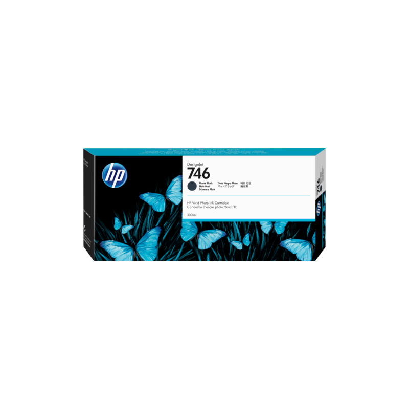 HP P2V83A No.746 mattfekete eredeti tintapatron