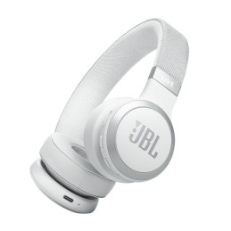 JBL Live 670NC Bluetooth Over-Ear Noise-Cancelling Headset White