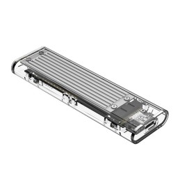 Orico TCM2-C3-SV-BP USB3.1 Type-C M.2 NVMe Enclosure Transparent