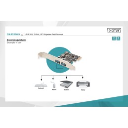 Digitus USB3.0 2-Port PCI Express Add-On card