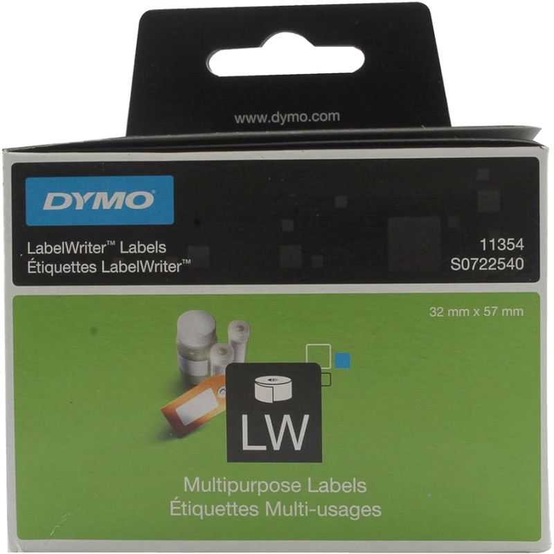 Dymo 11354 átlátszó eredeti szalagcímke csomag (S0722540)