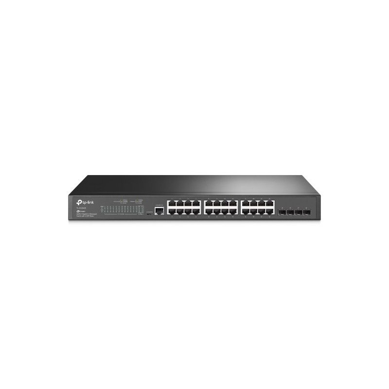 TP-Link TL-SG3428 JetStream 24-Port Gigabit L2 Managed Switch with 4 SFP Slots