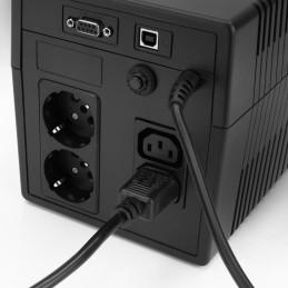 ACT Powercord C13 - C14 0.6m Black