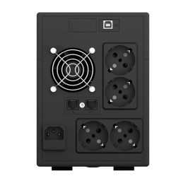 Njoy UPCMTLS615HCAAZ01B Cadu 1500 LCD 1500VA UPS