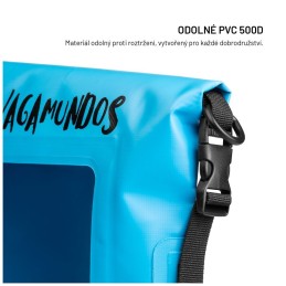 FIXED különleges vízálló táska 3L, kék