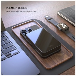 FIXED MagZen 10 Oi2 10000 mAh külső akkumlátor, fekete