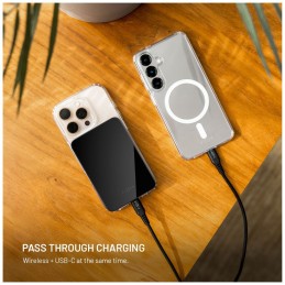 FIXED MagZen 5 Qi2 külső akkumlátor 5000 mAh, fekete