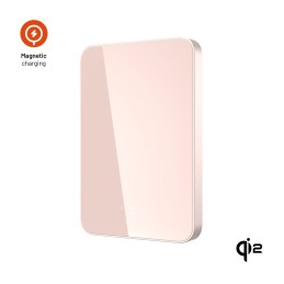 FIXED MagZen 5 Qi2 külső akkumlátor 5000 mAh, rózsaszín