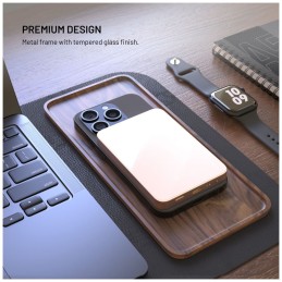 FIXED MagZen 5 Qi2 külső akkumlátor 5000 mAh, rózsaszín