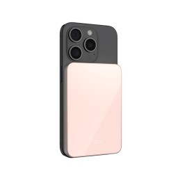 FIXED MagZen 5 Qi2 külső akkumlátor 5000 mAh, rózsaszín