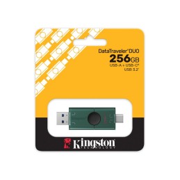 Kingston 256GB DataTraveler Duo Black/Green