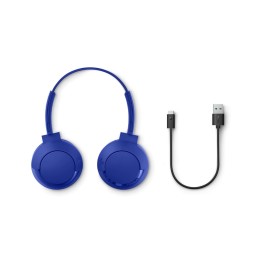Philips On-ear Headband Bluetooth Headset Blue