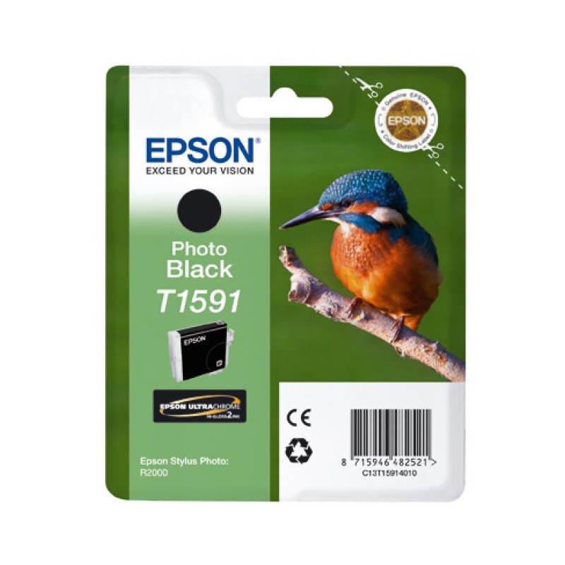 Epson T1591 fekete eredeti tintapatron