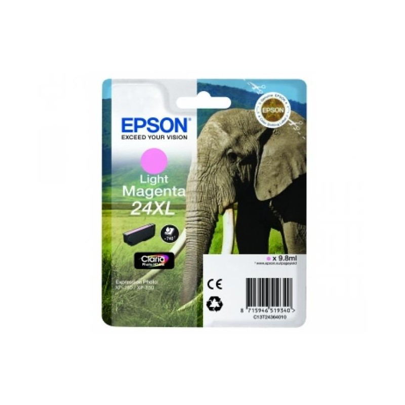 Epson T2436 világos magenta eredeti tintapatron