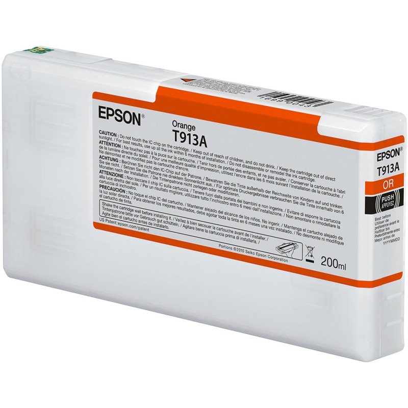 Epson T913A narancssárga eredeti tintapatron