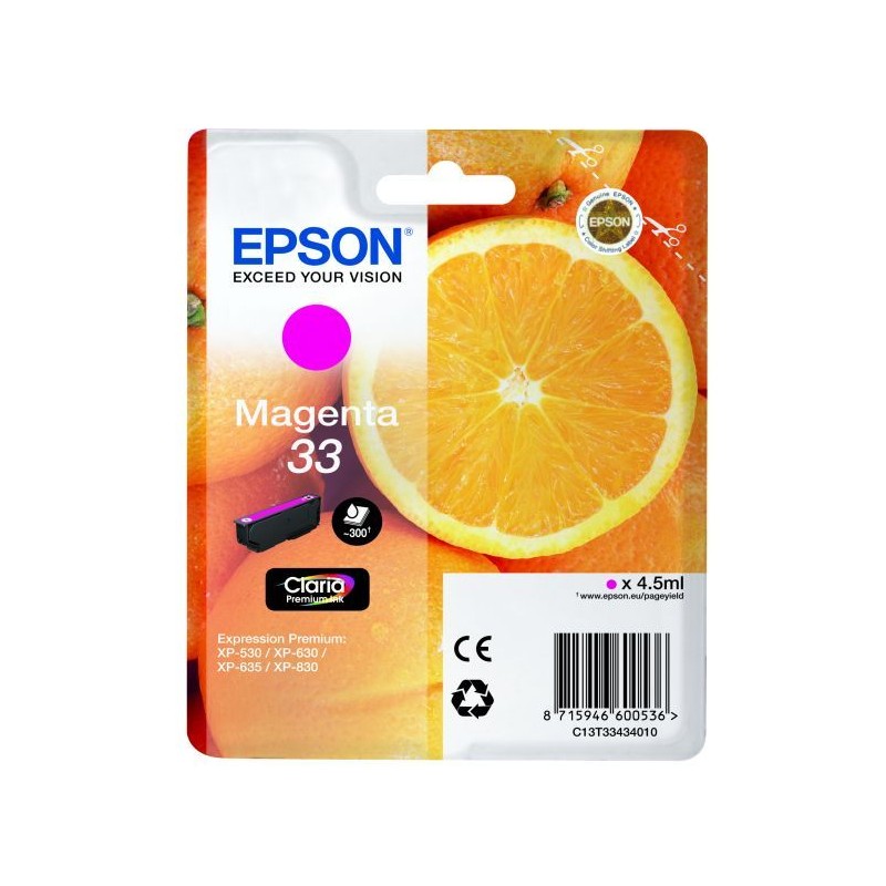 Epson T3343 magenta eredeti tintapatron