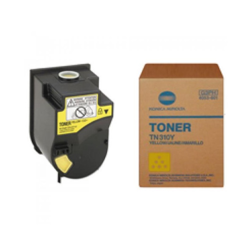 Konica Minolta Bizhub C350 [TN310Y] sárga eredeti toner