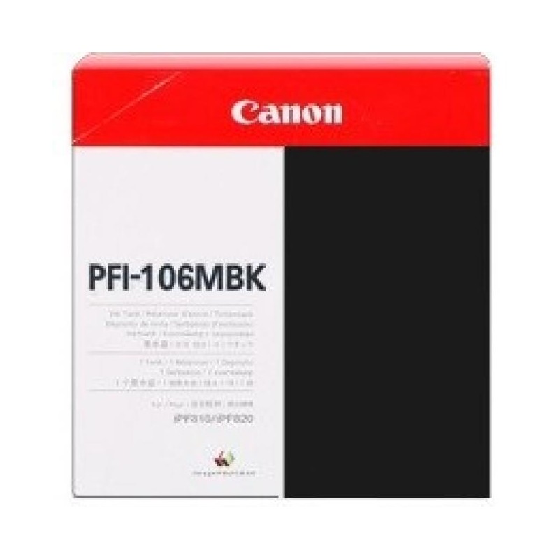 Canon PFI-106 matt fekete eredeti tintapatron