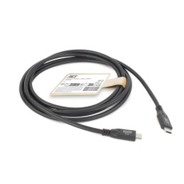 ACT USB-C to USB-C cable 0,5m Black