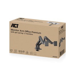 ACT AC8342 Dual Monitor Arm Office Premium with Gas Spring