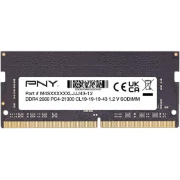 PNY 16GB DDR4 2666MHz SODIMM Black