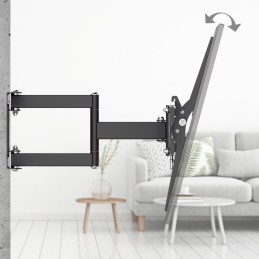 Hama FITV Wall mount full motion 65" Black
