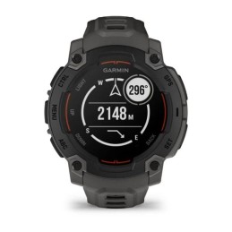 Garmin Instinct E 45mm Black with Dark Grey Silicon Band