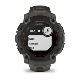 Garmin Instinct E 45mm Black with Dark Grey Silicon Band