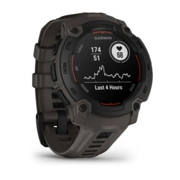 Garmin Instinct E 45mm Black with Dark Grey Silicon Band