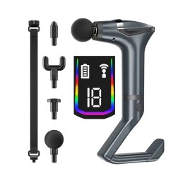 Platinet Massage Gun Pro 1500mAh Silver