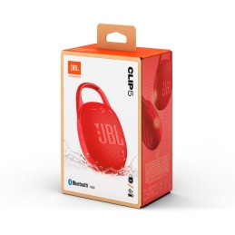 JBL JBL Clip5 Bluetooth Ultra-portable Waterproof Speaker Red