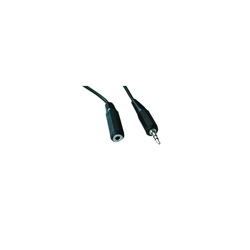 Gembird CCA-423-2M 3.5 mm stereo audio extension cable 2m Black