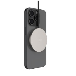FIXED MagPad Slim Qi2 MagSafe Wireless töltő Titan