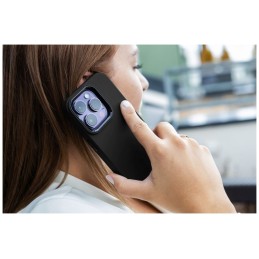 FIXED MagFlow telefontok MagSafe kompatibilis Apple iPhone 15-höz, fekete